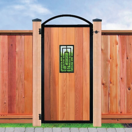 Nuvo Iron 8-5/8'' W. x 17-1/4'' H. Rectangle Cast Aluminum Gate Insert ACW57