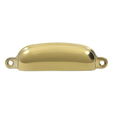 Patioplus 4 in. Exposed Shell Pull, Bright PA864453