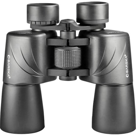 Barska General Binoculars, 10x Magnification, Porro Prism, 366 ft at 1000 yd Field of View AB11044