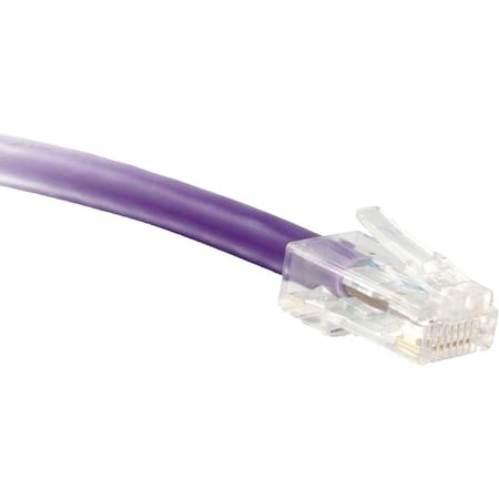 Enet Cat6 Purple 3Ft No Boot Patch Cable C6-PR-NB-3-ENC
