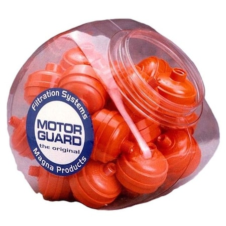 Motor Guard D-12-1CJ Cookie Jar w/25 FILTERS MCD-12-1CJ