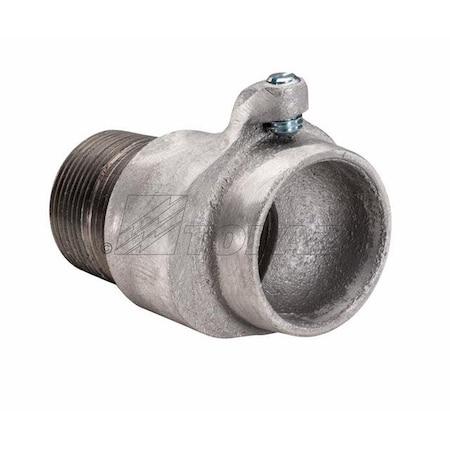 Topaz Rigid Offset Reducer, Aluminum, 2" x 1-1/4" 1203