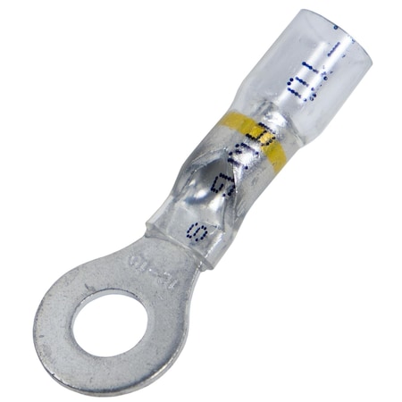 Auveco Crystal Clear Seal Ring - 12-10 Awg 1/4in Stud, 15PK 22956
