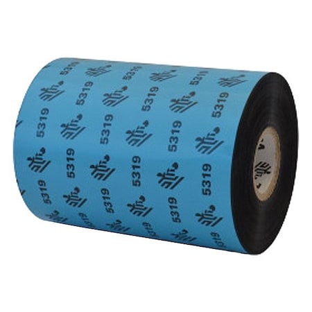 Zebra THERMAL TRANSFER RIBBON, Wax, Black 05319BK10245