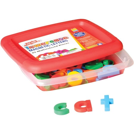 Educational Insights Lowercase Alpha Magnets, Multicolored, 42 Pieces, PK2 1632