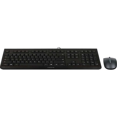 Cherry DC 2000 Wired Combo - Full Size, Black, Symmetrical Wired Mouse, 1200 DPI JD-0800EU-2