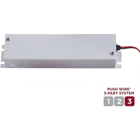 Black & Decker PUSH WIRE Under Cabinet Light 48W Direct Wire Power Kit LEDUC-48WD