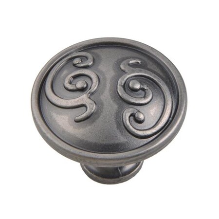 Camp Usa Roma Cabinet Knob Pewter 1.3 inch CA3866471