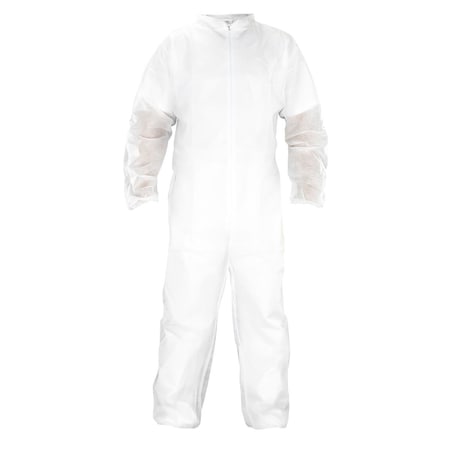 Sas Safety Polyprop Disposable Coveral Xl SAS6844