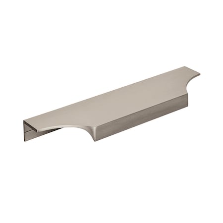 Amerock Extent 6-9/16 in 167 mm Center-to-Center Satin Nickel Cabinet Edge Pull BP36752G10