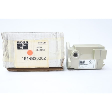 Ross COMPACT SOLENOID VALVE 110/110-120V-AC 3/8IN NPT 1614B2020Z