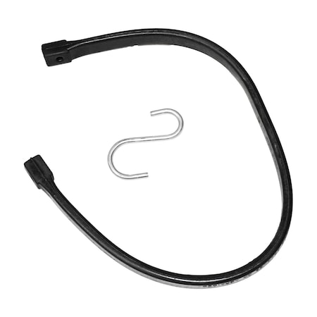Auveco Rubber Hold Down Straps 20in Length, 10PK 4450