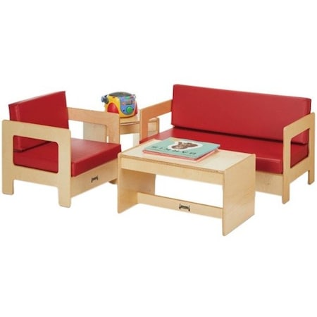Jonti-Craft Living Room 4 Piece Set, Blue 0381JC