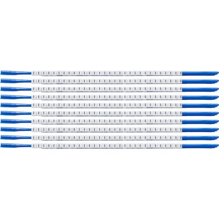 Brady ClipSleeve Wire Markers Size 07 Nylon 18 AWG - 18 AWG, I Pack of 300 Each, 300PK SCN07-I-CAP