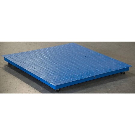 Prime Systems New 40 x 40 Industrial Floor Scale With Printer Warehouse Pallet 5000 lbs blue PS-700-40x40-NN-blue
