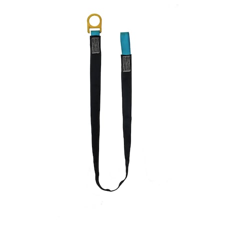 Ironwear 6 ft Anchor Strap w/ Polyester Sheath and Steel D-Ring 2706-DR