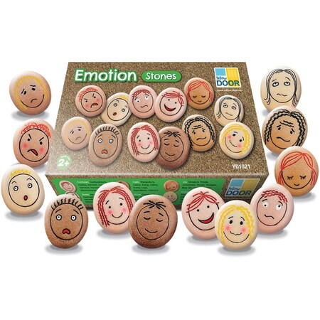 Yellow Door Emotion Stones, 12 Pieces YUS1021