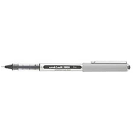Paper Mate Uniball Vision Rollerball Pen - Black- Fine Point 60546