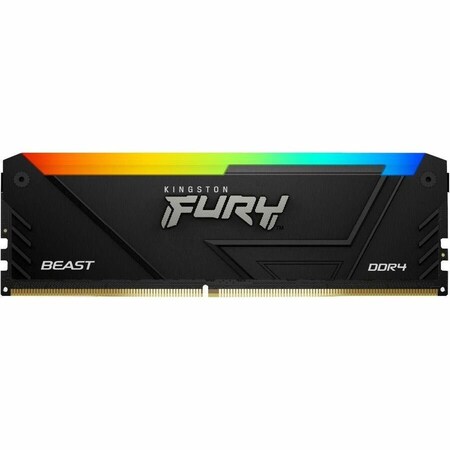 Kingston 64GB 3600MT/S DDR4 CL18 DIMM (KIT OF 2) FURY BEAST RGB KF436C18BB2AK2/64