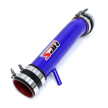 Hps Performance Post MAF Air Intake Aluminum Tube, Blue, 27-560BL
