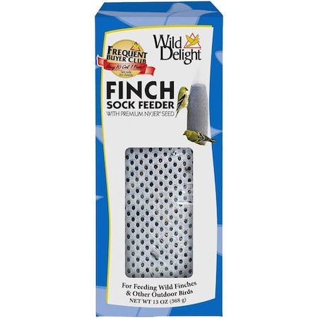 D&D Wild Delight Pink Ribbon Finch Sock Feeder 383040