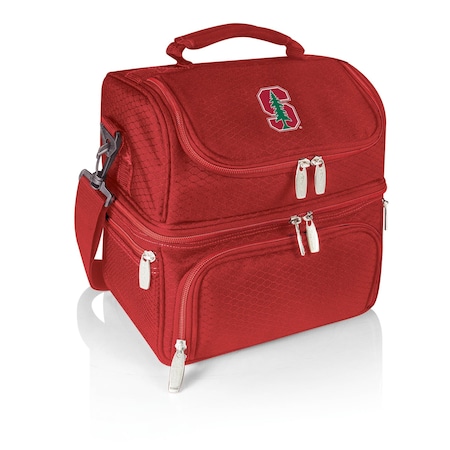Picnic Time Family Of Brands NCAA Stanford Cardinal Pranzo Lunch Bag - Insulated Lunch Box with Picnic Set 512-80-100-534-0