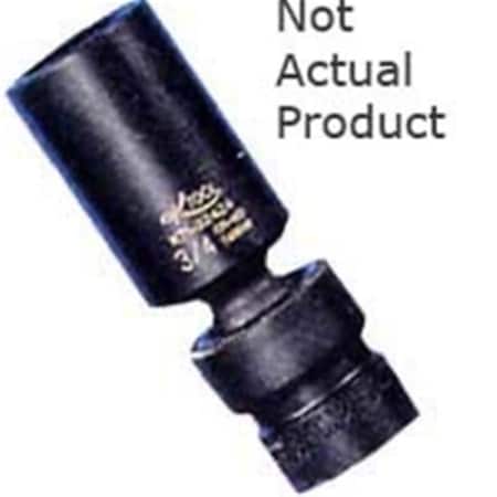 K-Tool International K Tool International 0.37 in. Drive Swivel 6 Point Deep Impact Socket, 17 mm KTI-37417