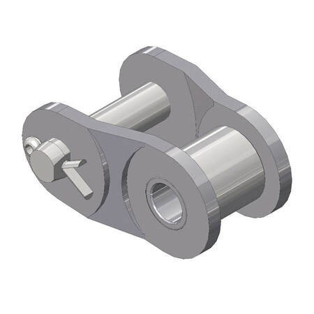 Senqcia Hi-Max British Standard Single Strand Cotter Pin Offset Link, 10B chain, 5/8 P, 0.2 Dia Pin 10BHMOL