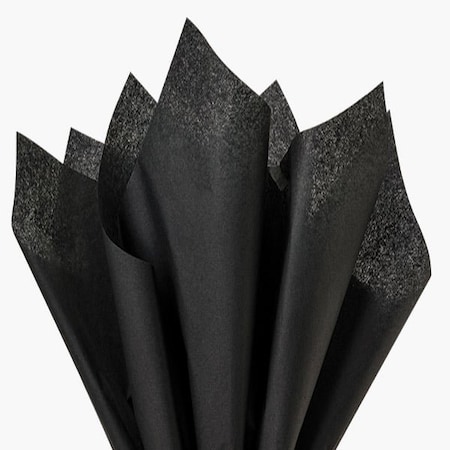 Nashville Wraps Black Color Tissue Paper, 20x30, 480PK CTFBK