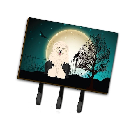 Carolines Treasures Halloween Scary Old English Sheepdog Leash or Key Holder BB2286TH68