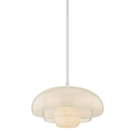 Hudson Valley Lighting Auburndale Pendant in Polished Nickel 3718-PN