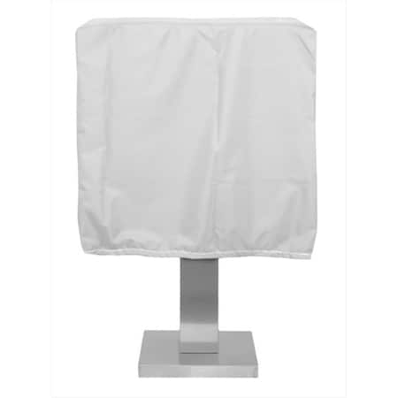 Koverroos Weathermax Pedestal Barbecue Cover- White - 19.5 D x 28 W x 19 H in. 13051