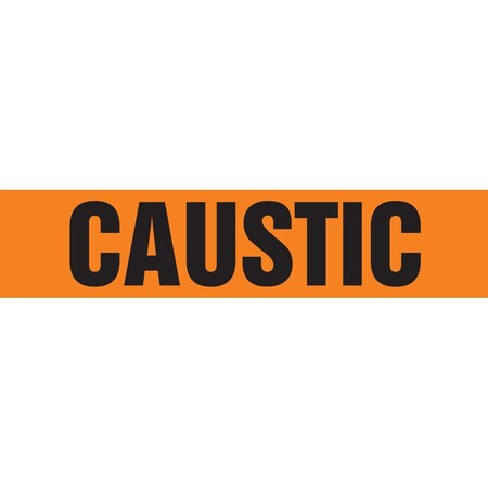Accuform ASME ANSI PIPE MARKER CAUSTIC RPK183STC