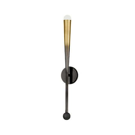 Hudson Valley Lighting Adley Wall Sconce in Gradient Brass by Cortney Bishop CB3841-GB