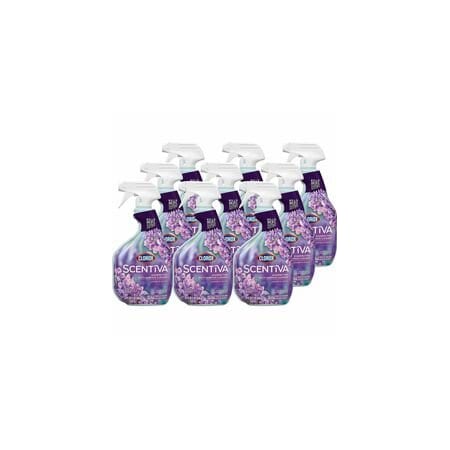 Clorox Scentiva Multi-Surface Cleaner - For Multi Surface, Multipurpose - Spray - 32 fl oz (1 quart), 9PK 60523