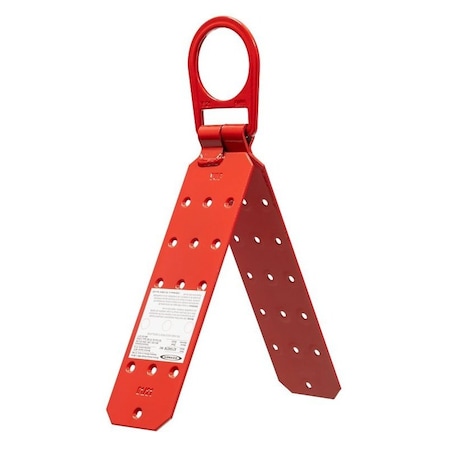 Werner Anchor, Temporary, Steel, Red A210402W
