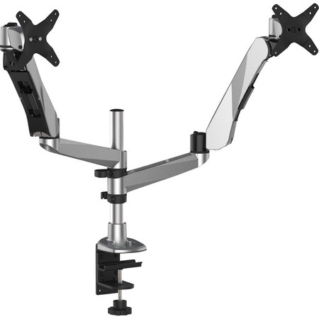 3M Mounting Arm for Flat Panel Display - Silver - Height Adjustable - 20 lb Load Capacity - 1 Each MA265S