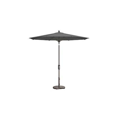 Treasure Garden 9 ft Patio Umbella, aluminum, fiberglass ribs, outdoor, Cast Slate UM840-00 40434 Cast Slate