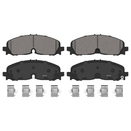 Wagner Brake QuickStop Front Disc Brake Pad Set Ceramic,  ZD2371