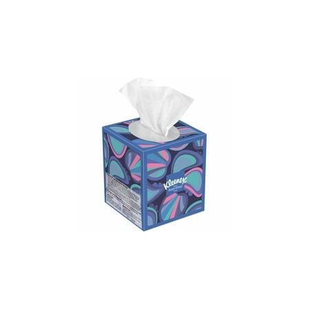 Kleenex Anti-viral Facial Tissue, 3 Ply, WhiteBox, 55/Box 541505