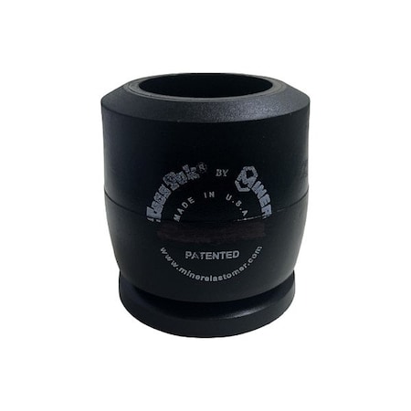 Miner Elastomer Tecspak Bumper, Black, 300 lb Cap. GBA-102s