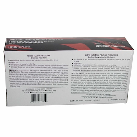 Motorcraft Disposable Gloves, ZC55XL