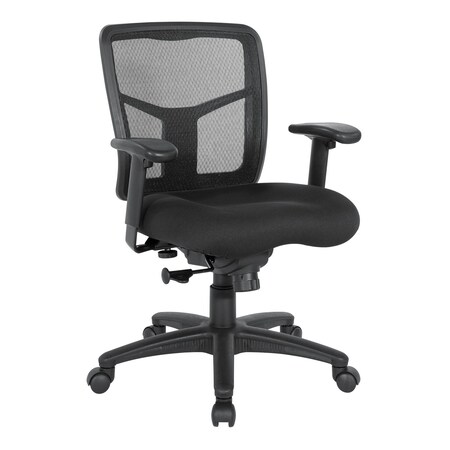 Office Star Products ProGrid Mesh Back Manager's Chair, Black 92553-30