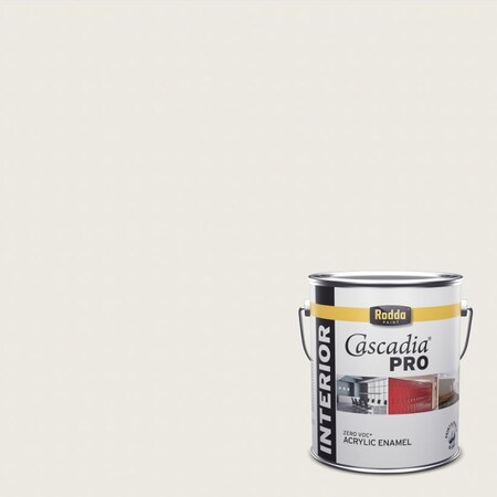 Rodda Paint Rodda Cascadia PRO Interior Paint and Primer in One, Satin, 1 Gallon, Titanium 4200011-CA023/Titanium
