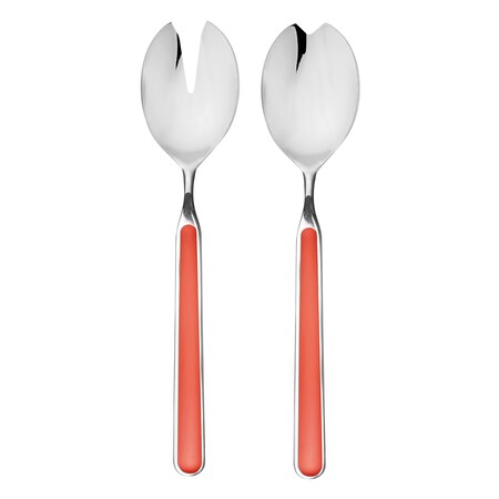 Mepra Fantasia Salad Serving Set - 2 Pieces - New Coral 10C722122