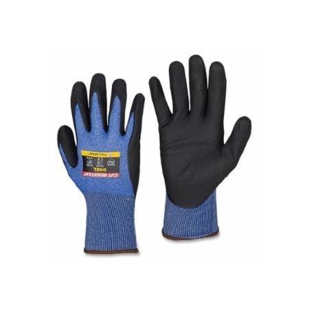 Tillman Cut Resistant HPPE Gloves, 948, A2, Micro Foam Nitrile Coating, Large, Blue, 72PK 724-948L