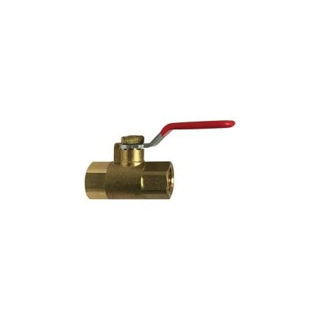 Midland Industries VALVE BALL MINI 1/8IN FIP X FIP FGD BRS 944113