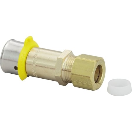 Viega Pureflow Press Adapter P 0.5 Cts 0.25 Bronze 97113
