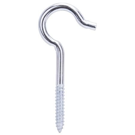 Prosource Ceiling Hook, 130 lb Working Load, Steel, Silver, Zinc LR310