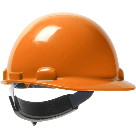 Dynamic Cap Style Smooth Dome Hard Hat w/HDPE Shell, 4-Point Textile Suspension, Swing Wheel-Ratchet Adj. 280-HP341SR-03